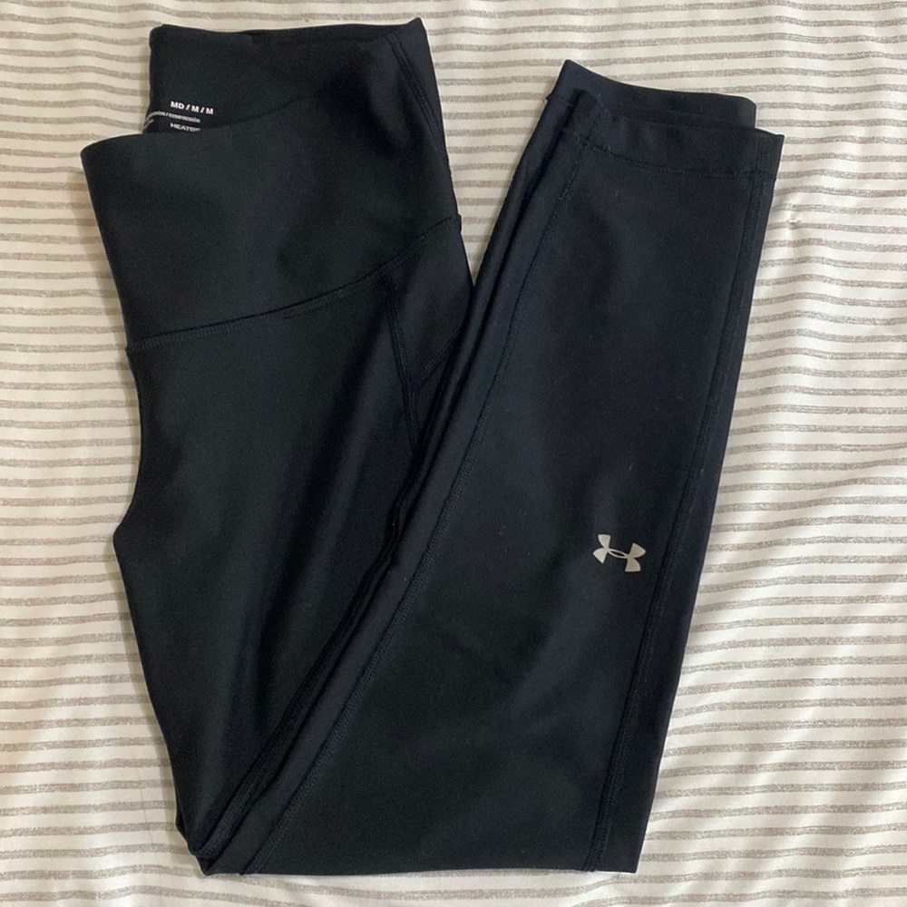 Black Under Armour Crop Leggings